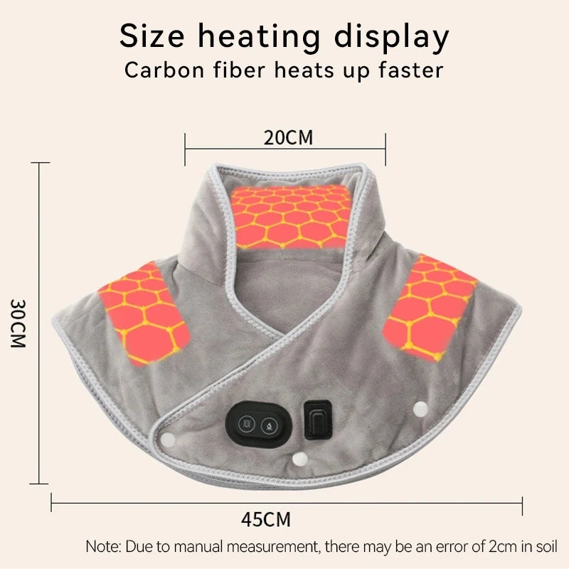 ThermaLax מכשיר עיסוי בחום לצוואר וכתפיים